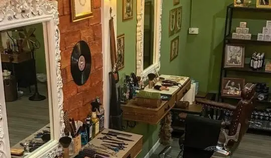 Inside Bad Monkey Barber Shop on Na Nai Road, Patong.