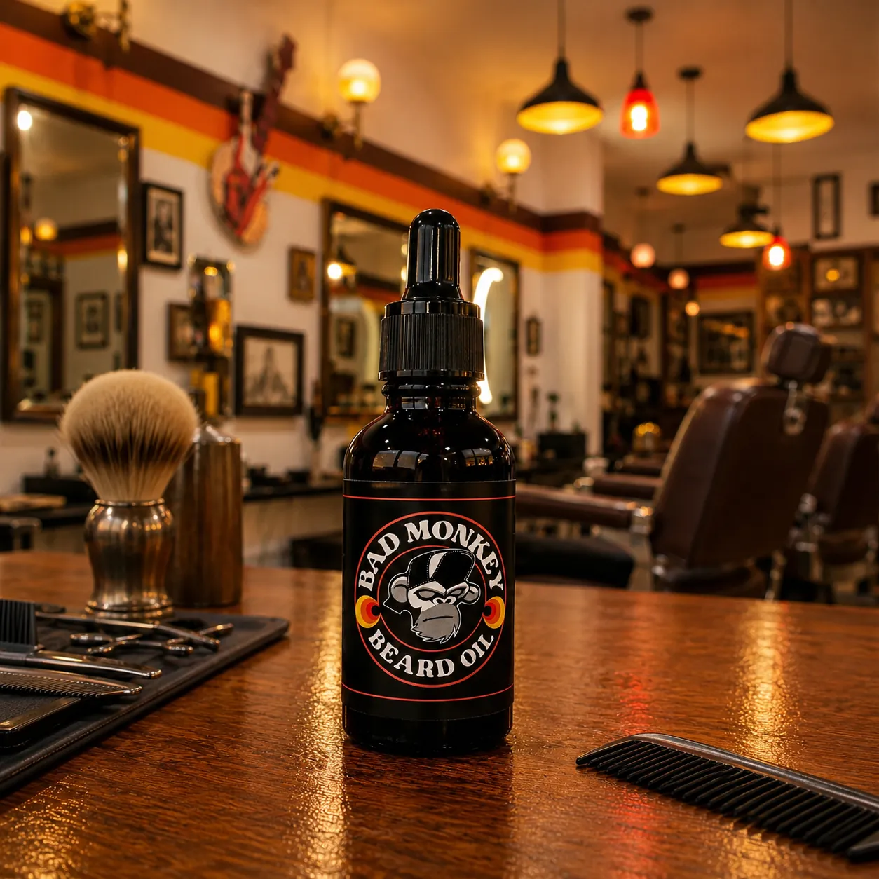Bad Monkey Beard Oil 50ml — Made in Thailand